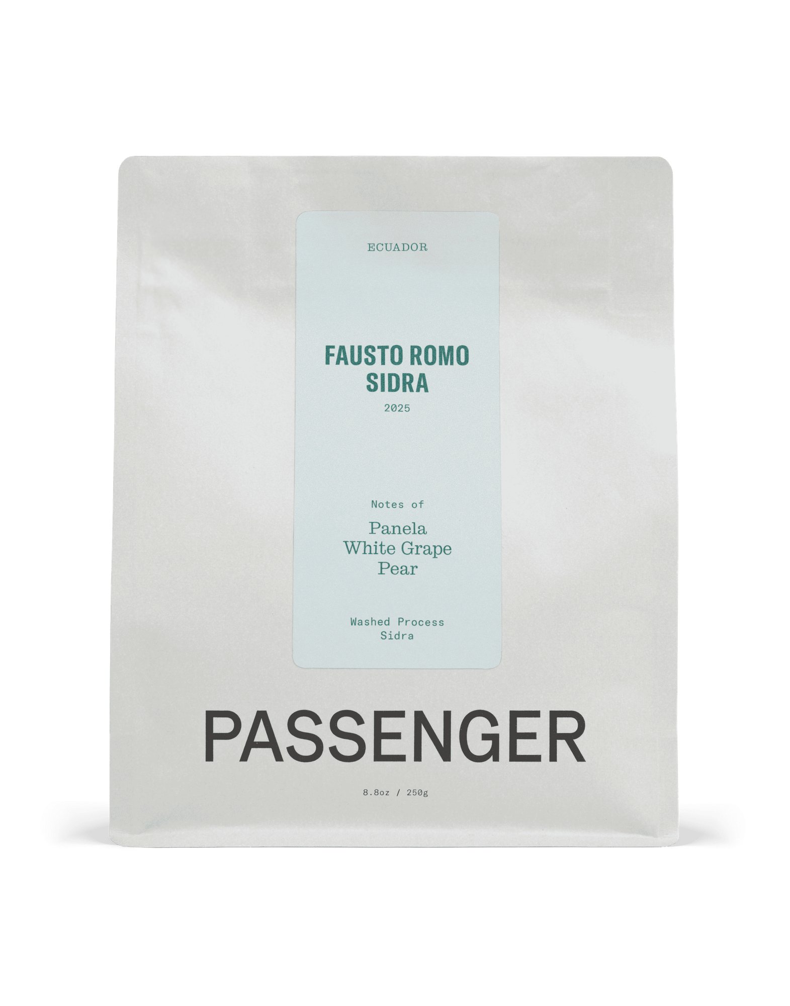 Fausto Romo Sidra - Washed Process - 2025