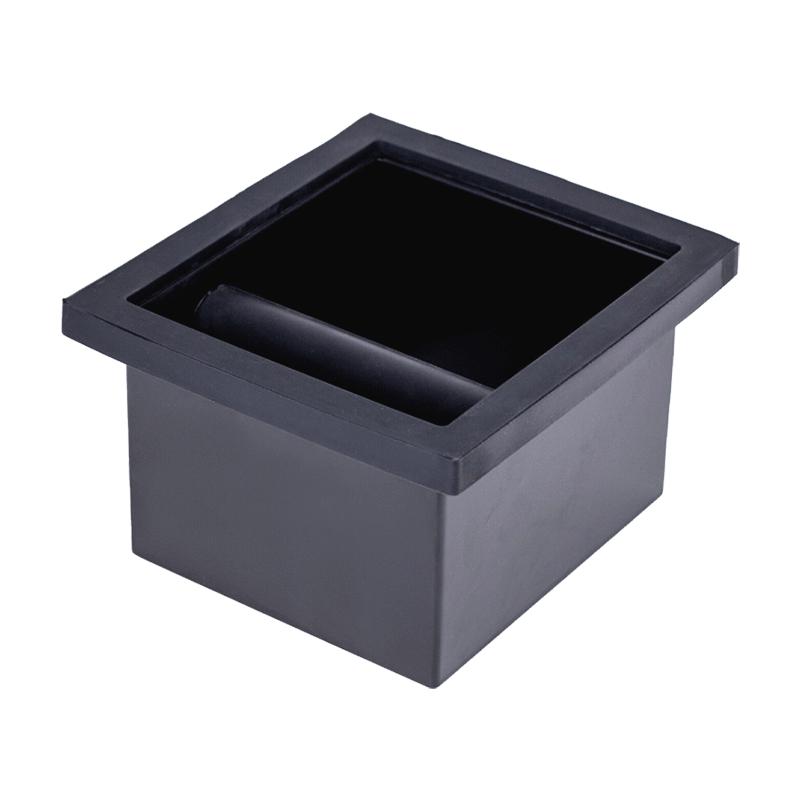 Steel coffee knock box