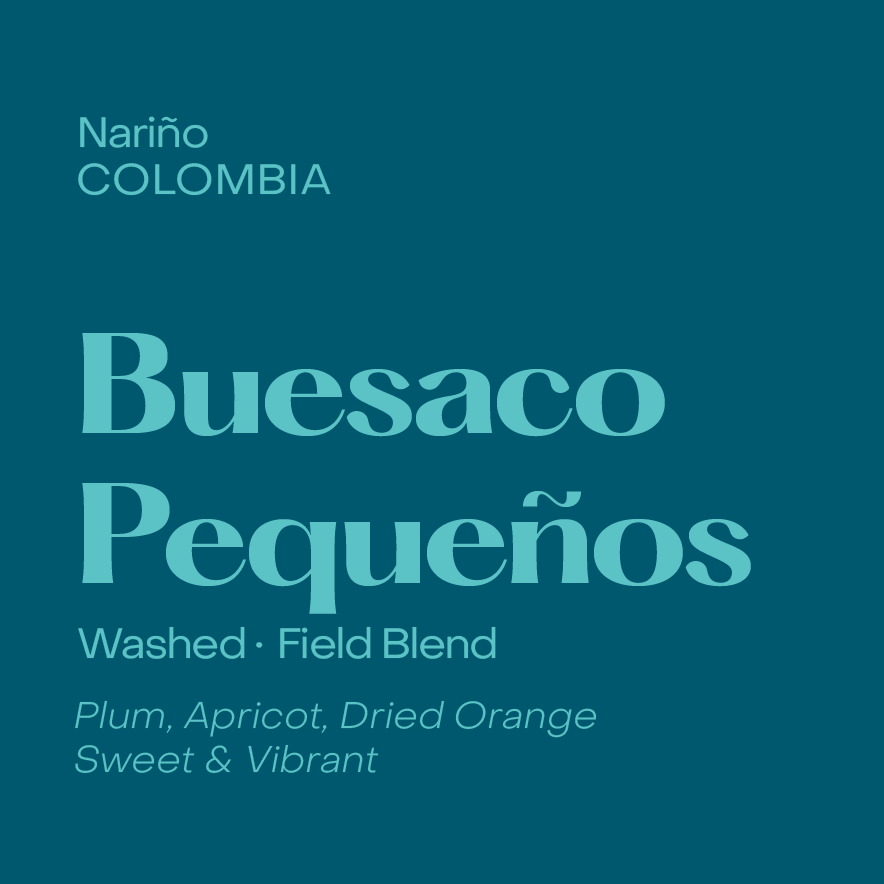 Colombia Buesaco Pequenos Espresso Washed Field Blend