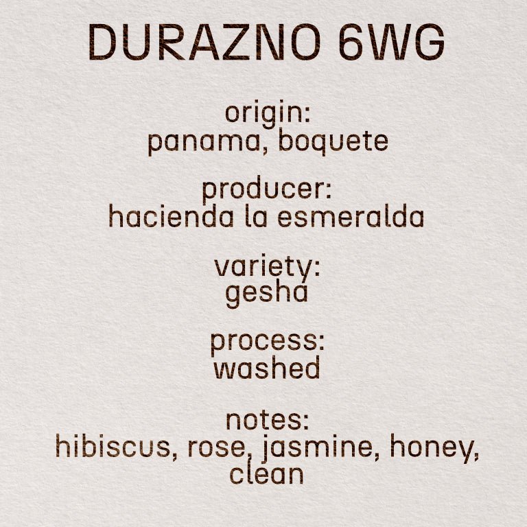HLE Durazno 6WG