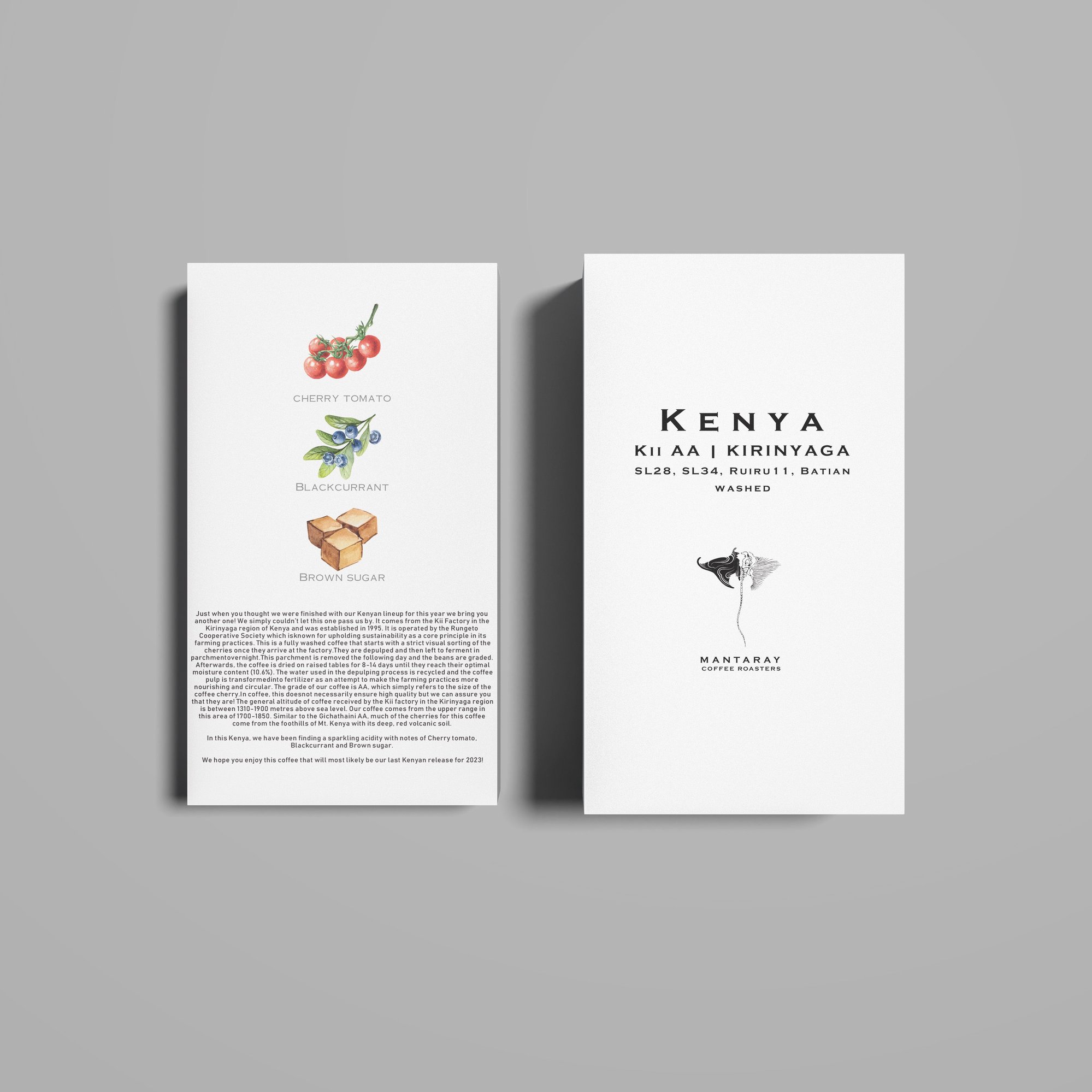 Kenya Kirinyaga Kii Washed (Single Origin Filter)