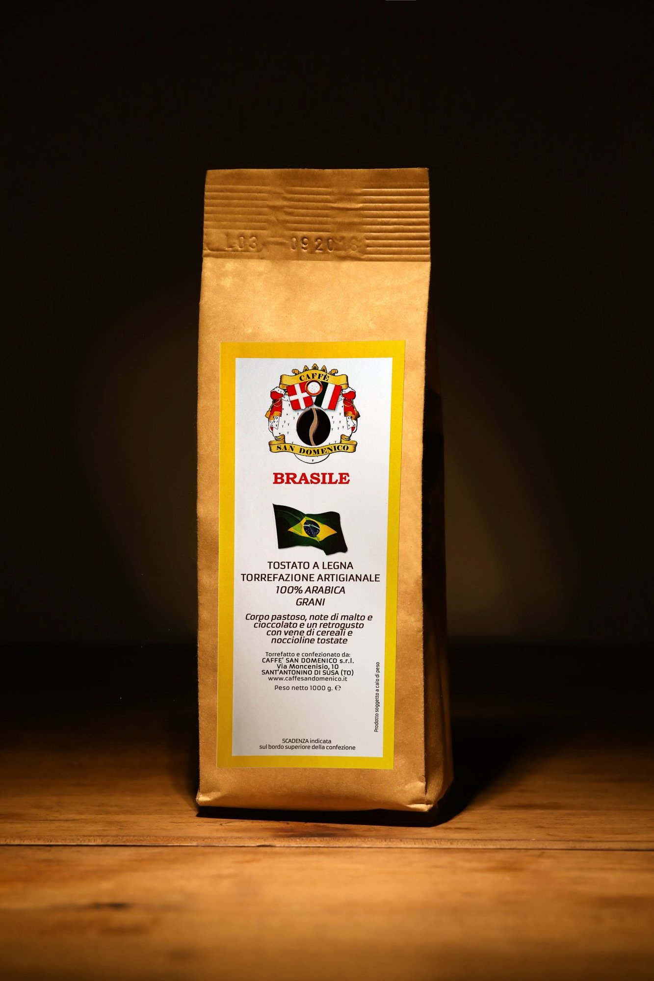 Miscela pregiata di caffè BRASILE