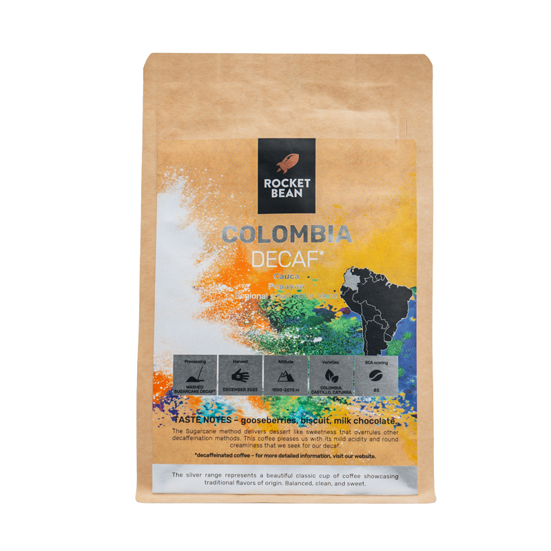 Colombia | Cauca, Washed Sugarcane Decaf