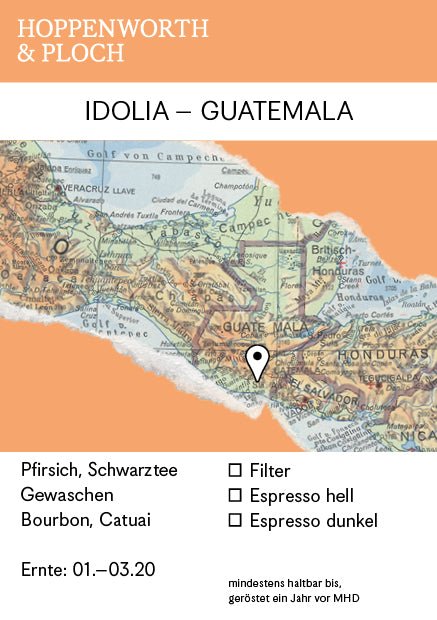 [SOLD OUT] IDOLIA - GUATEMALA