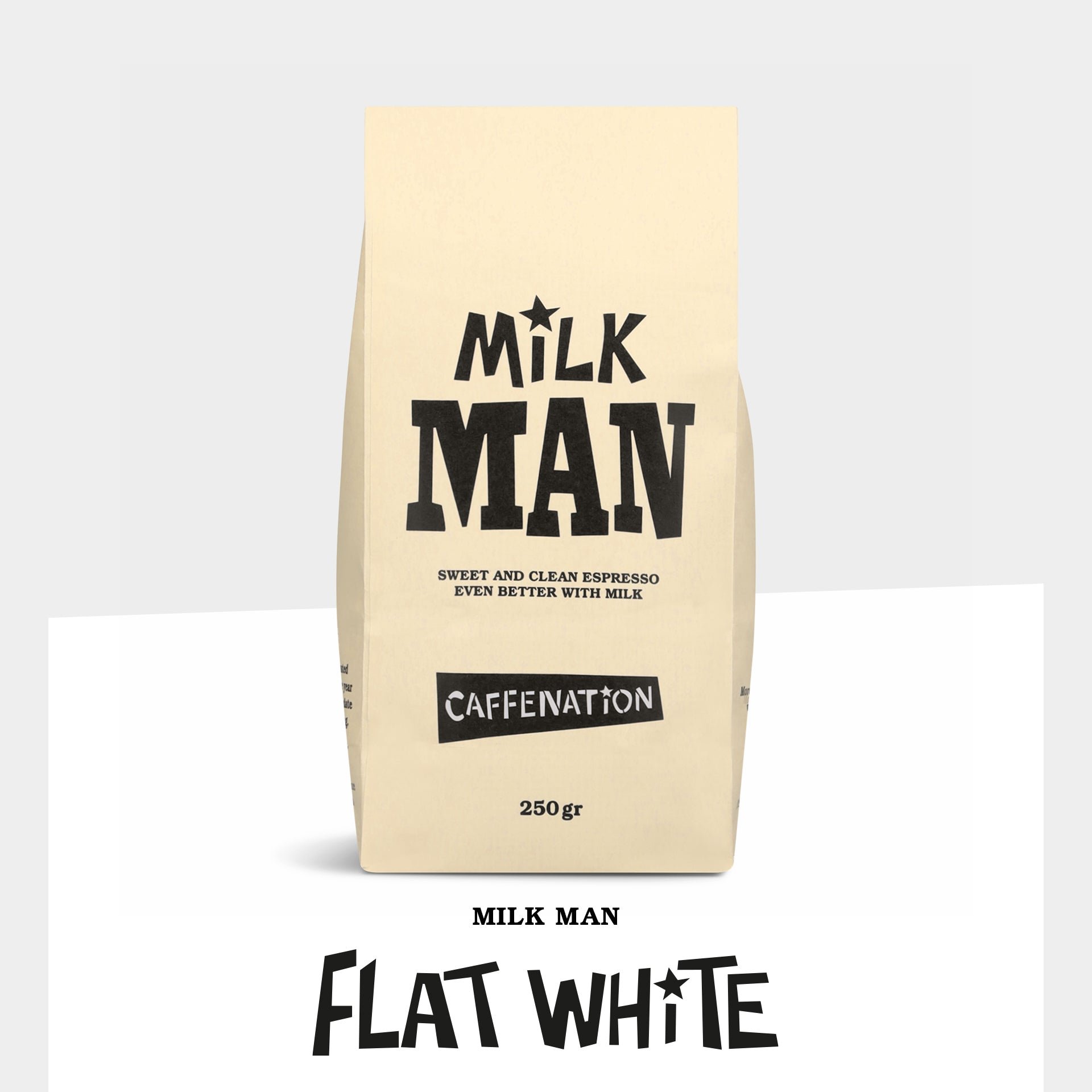 Milk Man FLAT WHITE Blend - Fresh new ROAST