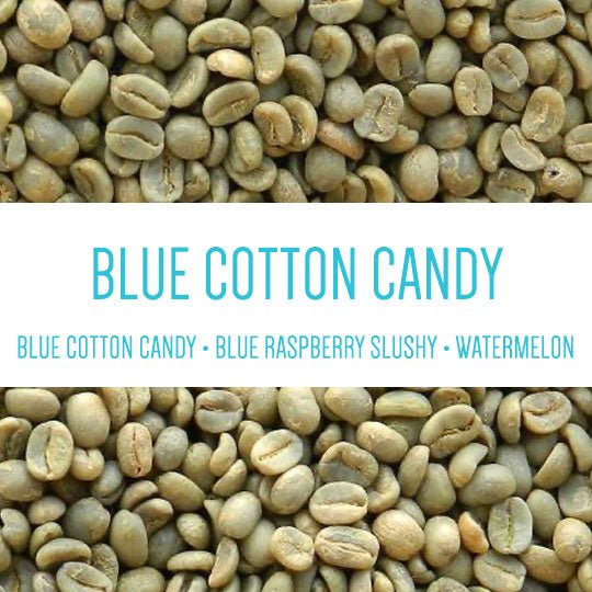 Blue Cotton Candy - Green Beans
