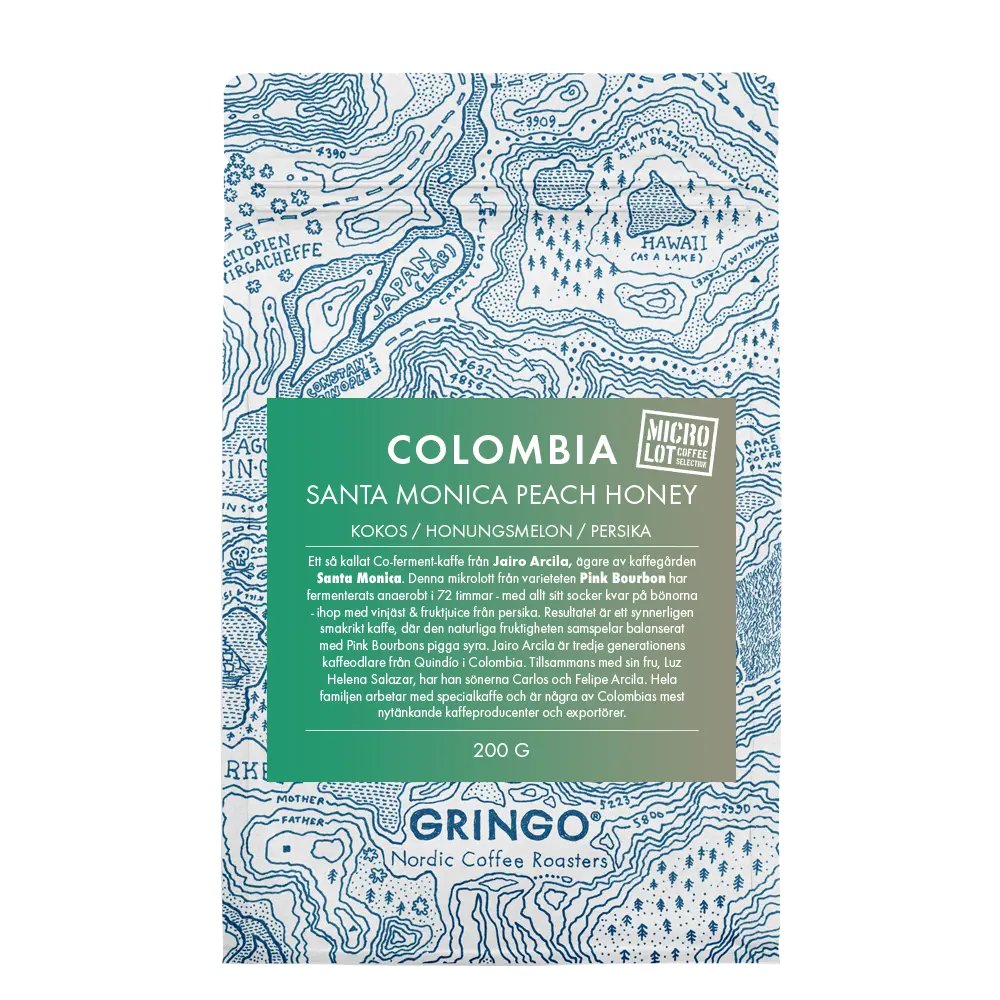 Colombia Santa Monica Peach Honey