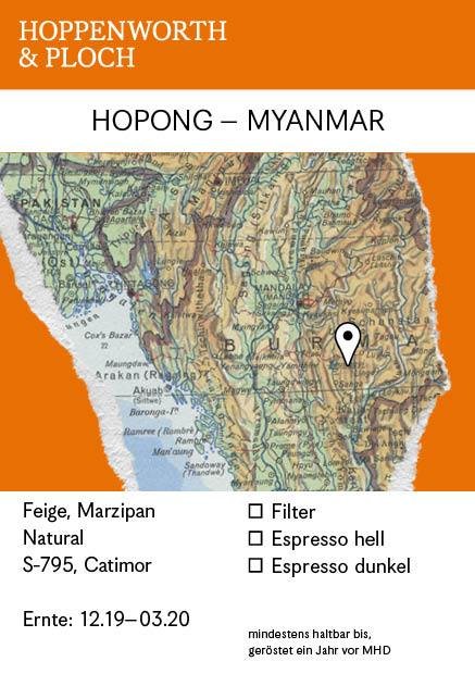 [LAST ROAST] HOPONG - MYANMAR