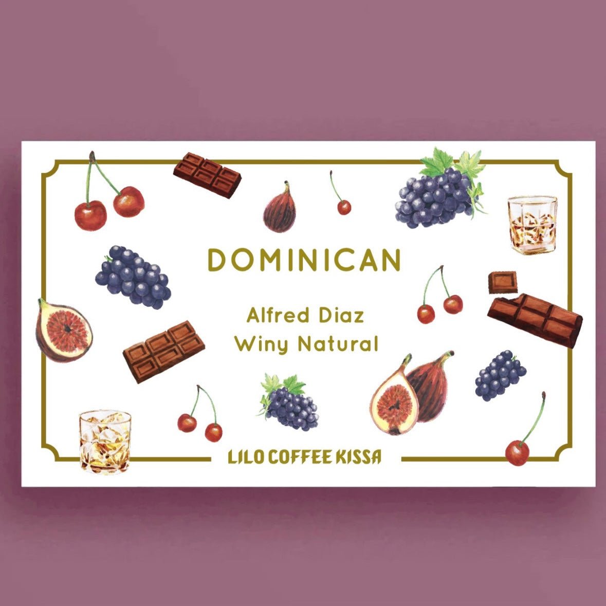 【喫茶】Dominican Alfred Diaz Winy Natural