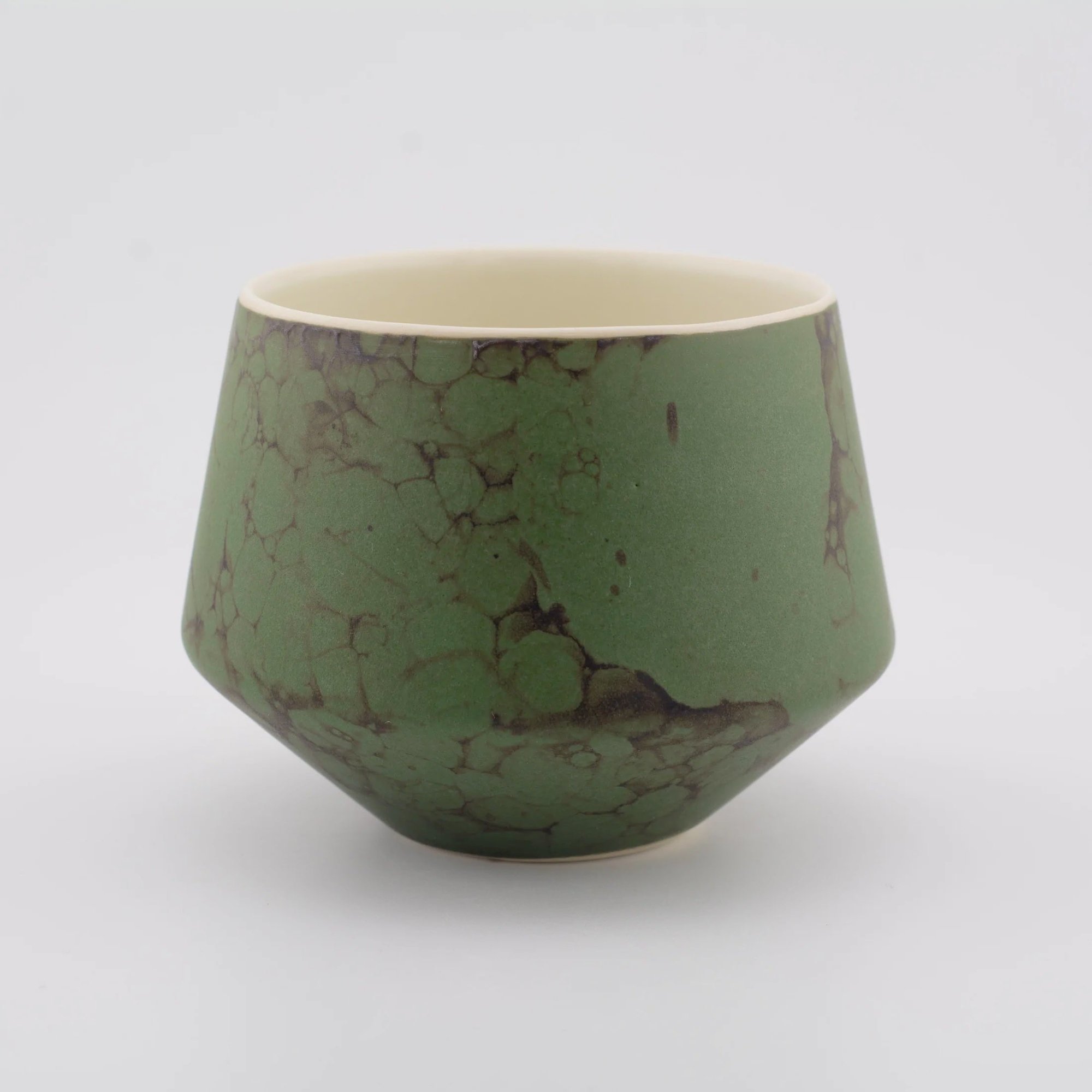 【MK Studio】 Bubble brown on Green - Sensory Cup