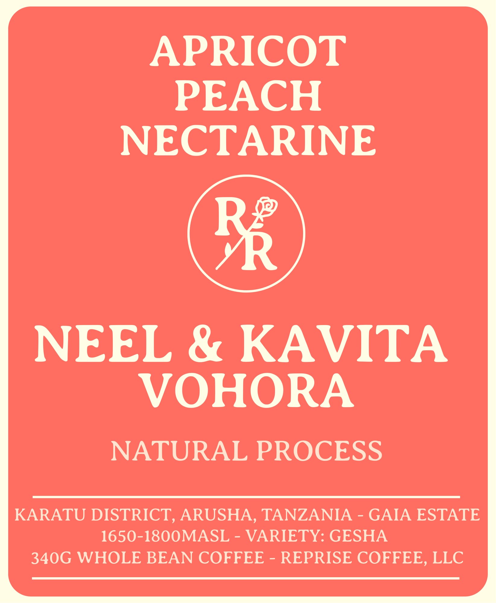 Neel + Kavita Vohora [Gesha]