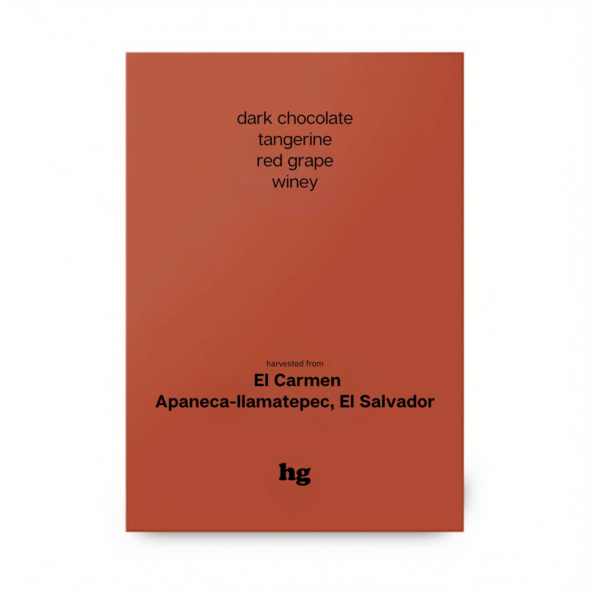 El Carmen, Orange Bourbon, Anaerobic Natural, El Salvador (In-store)