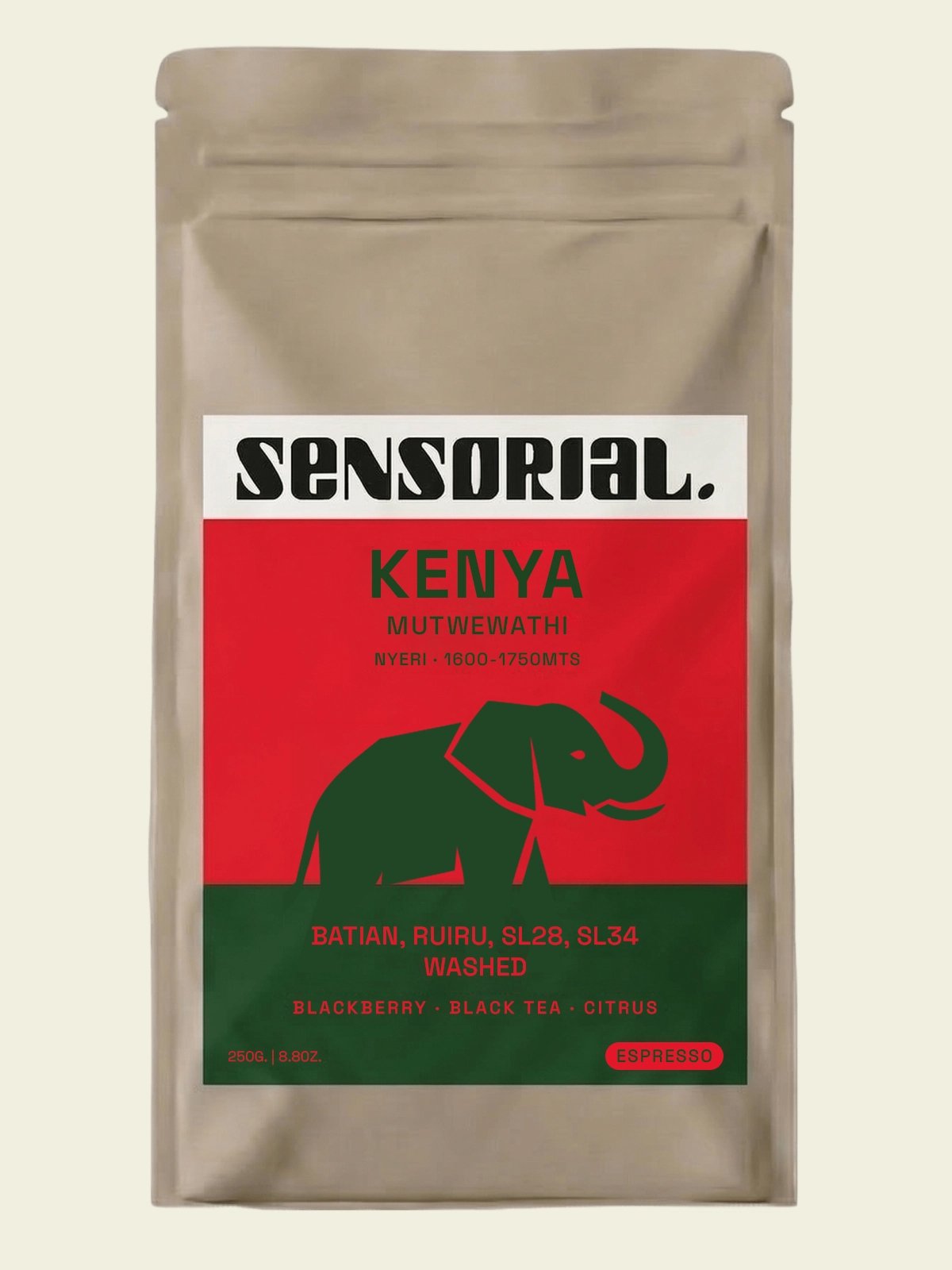 Café de Kenia Batian, Ruiru, SL28, SL34 / Washed