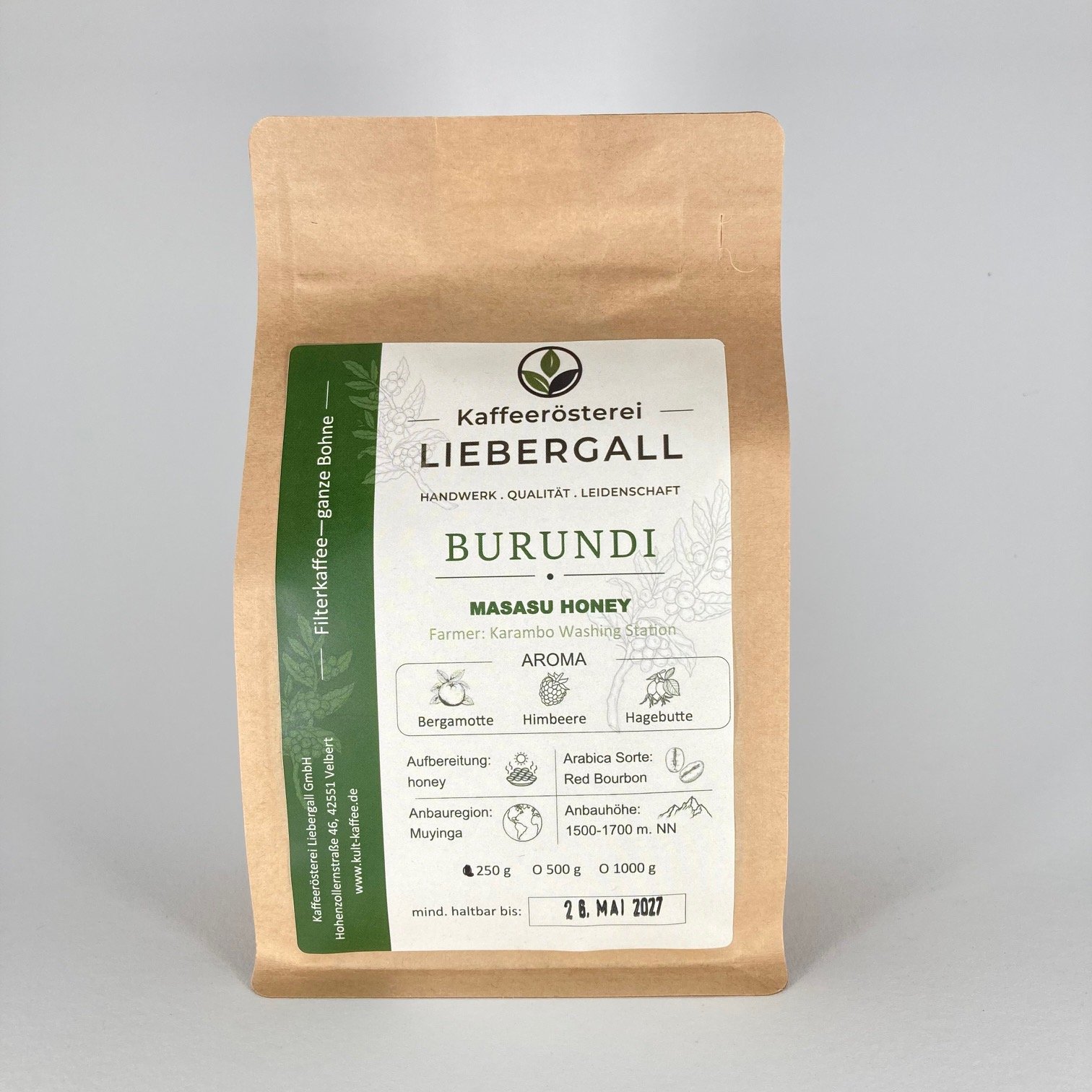 Burundi Masasu honey