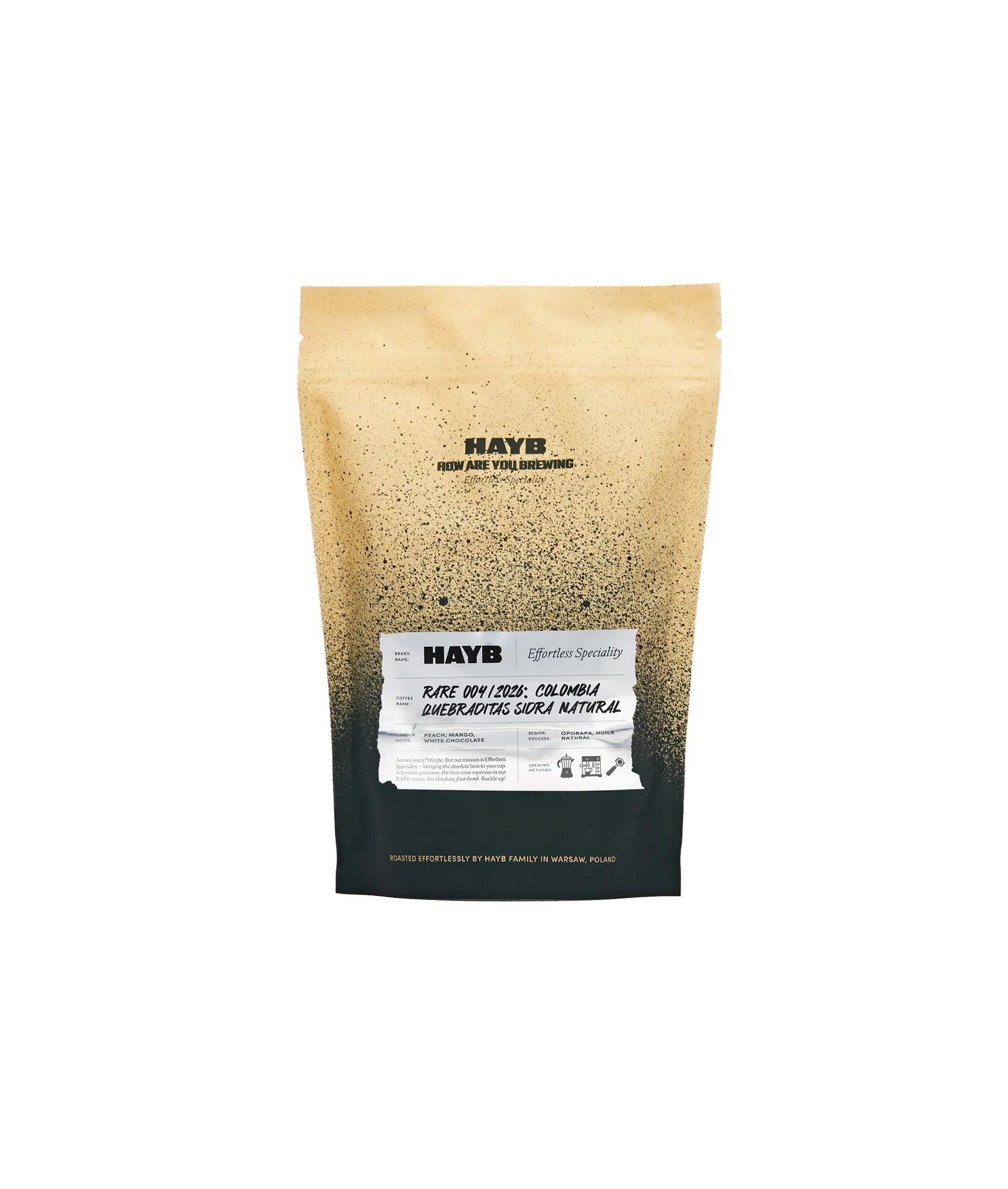 Rare 004/2026: Colombia Quebraditas Sidra Natural Espresso