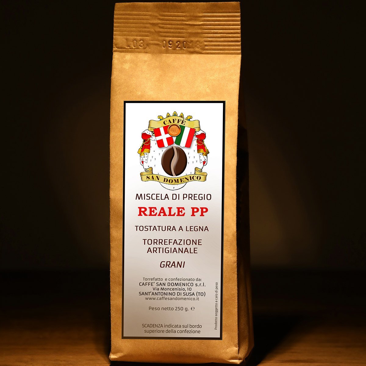 Miscela pregiata di caffè REALE PP
