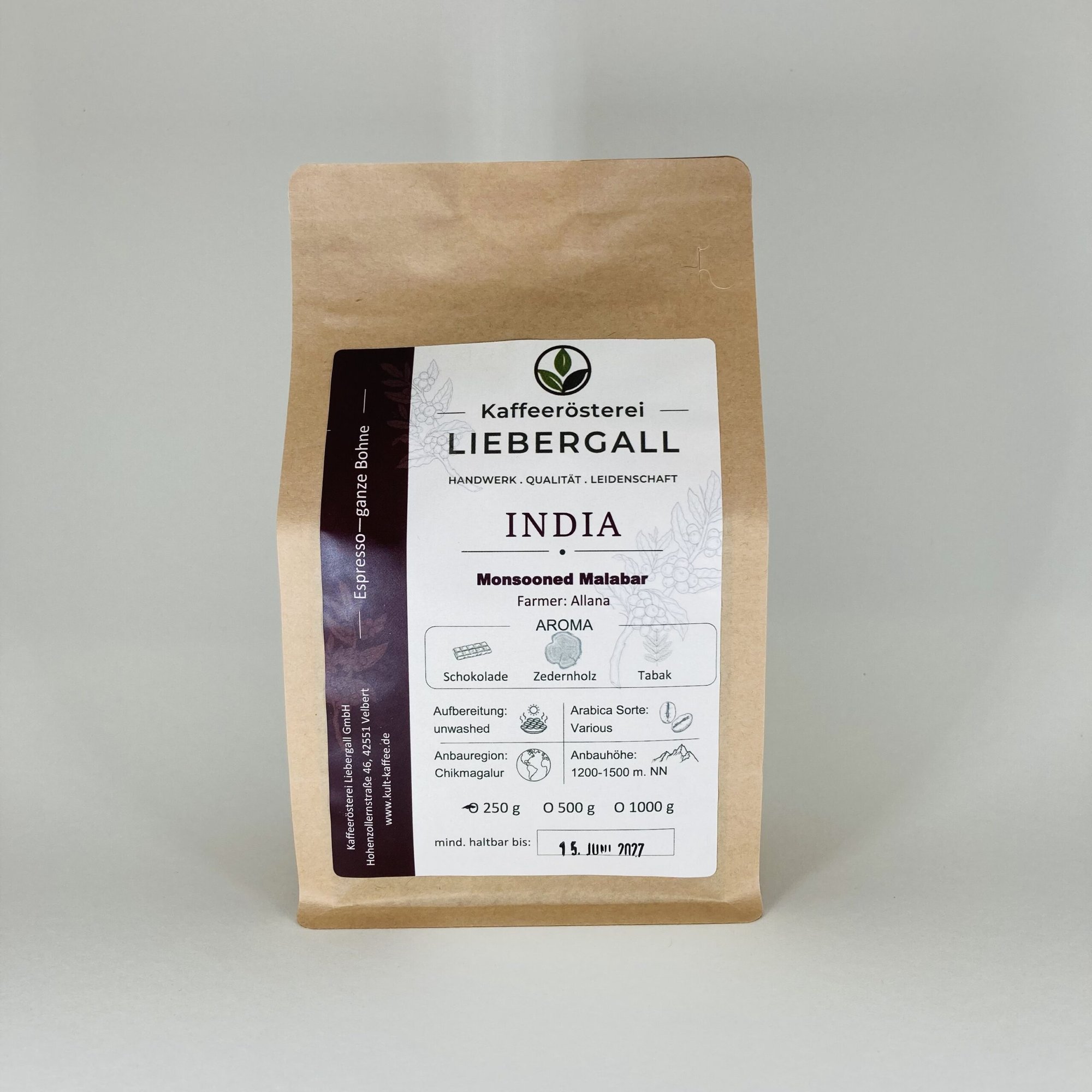 Espresso India Monsooned Malabar