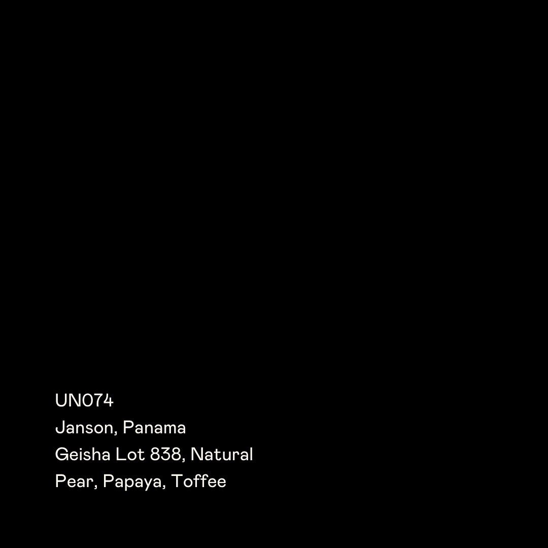 UN074 - Janson 838, Geisha Natural
