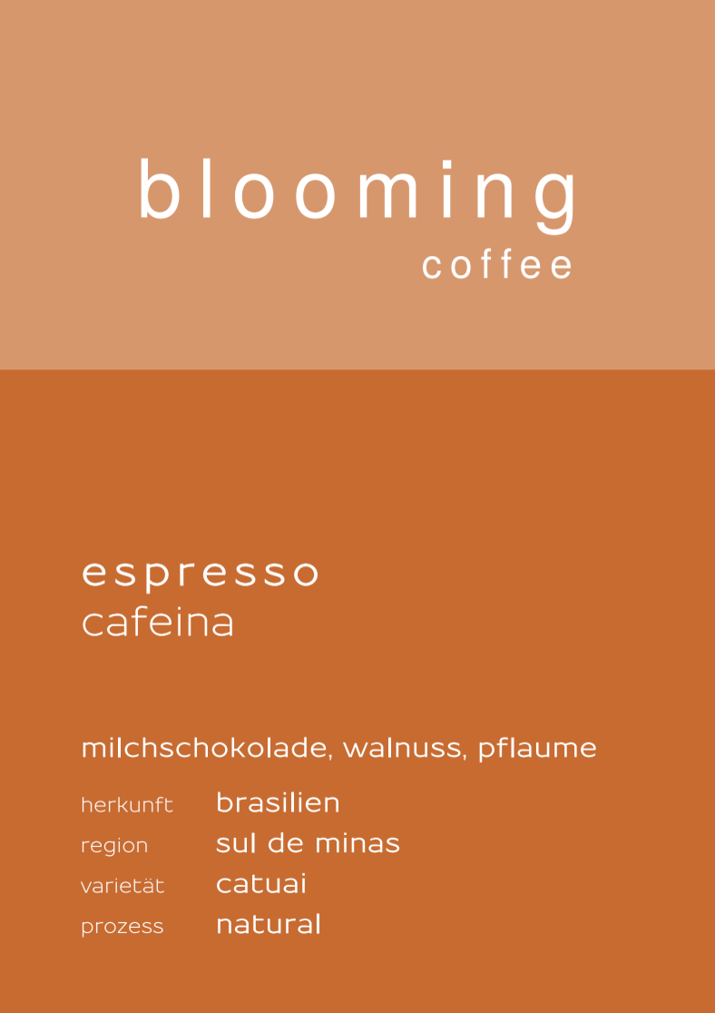 Espresso Cafeina - Brasilien