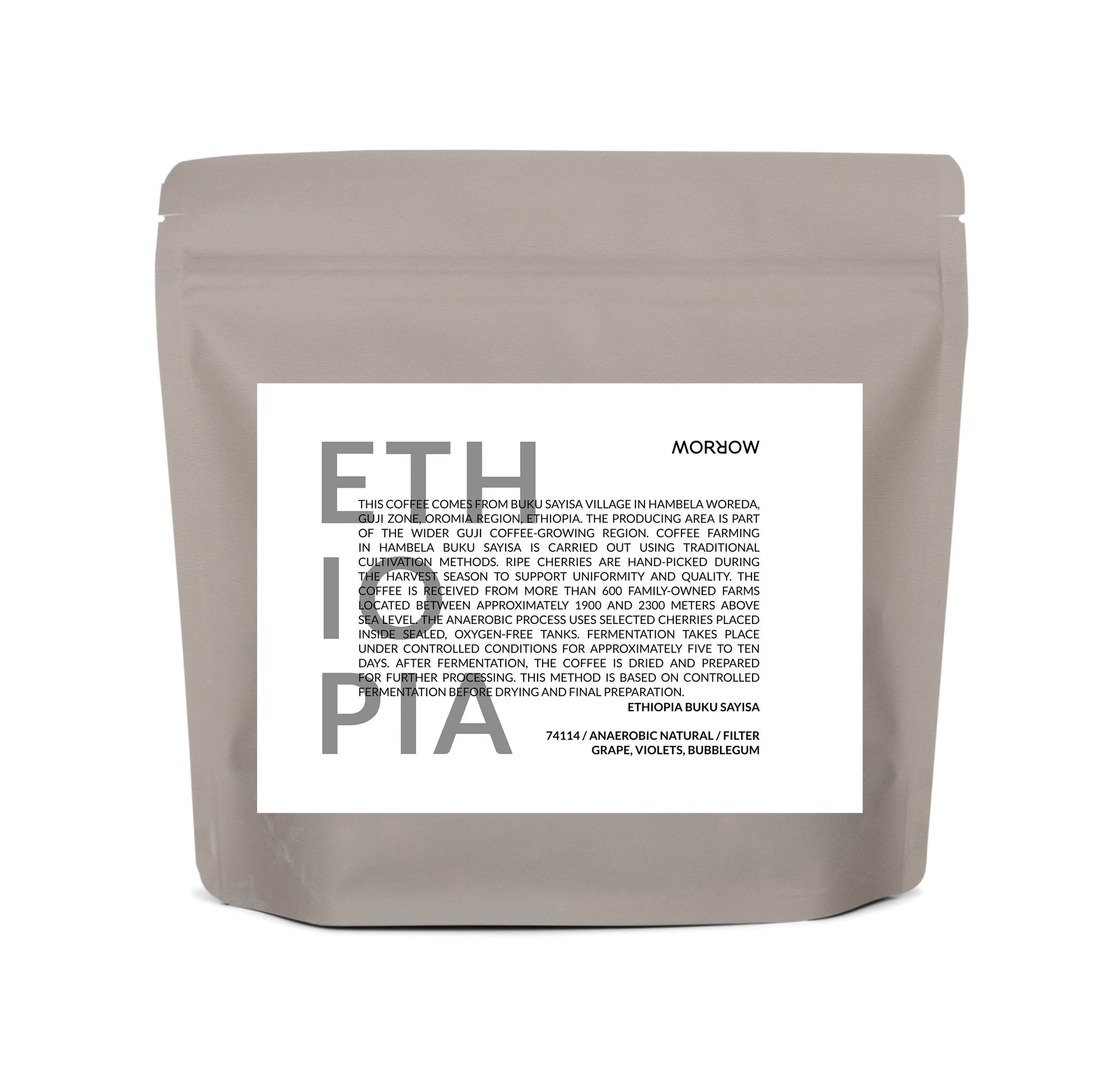 ETHIOPIA BUKU SAYISA - FILTER (ANAEROBIC NATURAL)