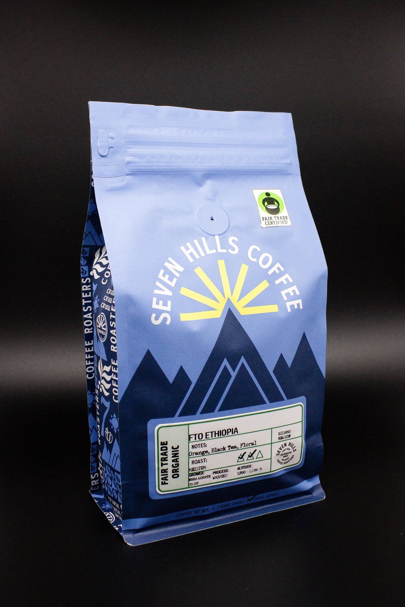 Fair Trade Organic Ethiopia Sidamo Nura Korate