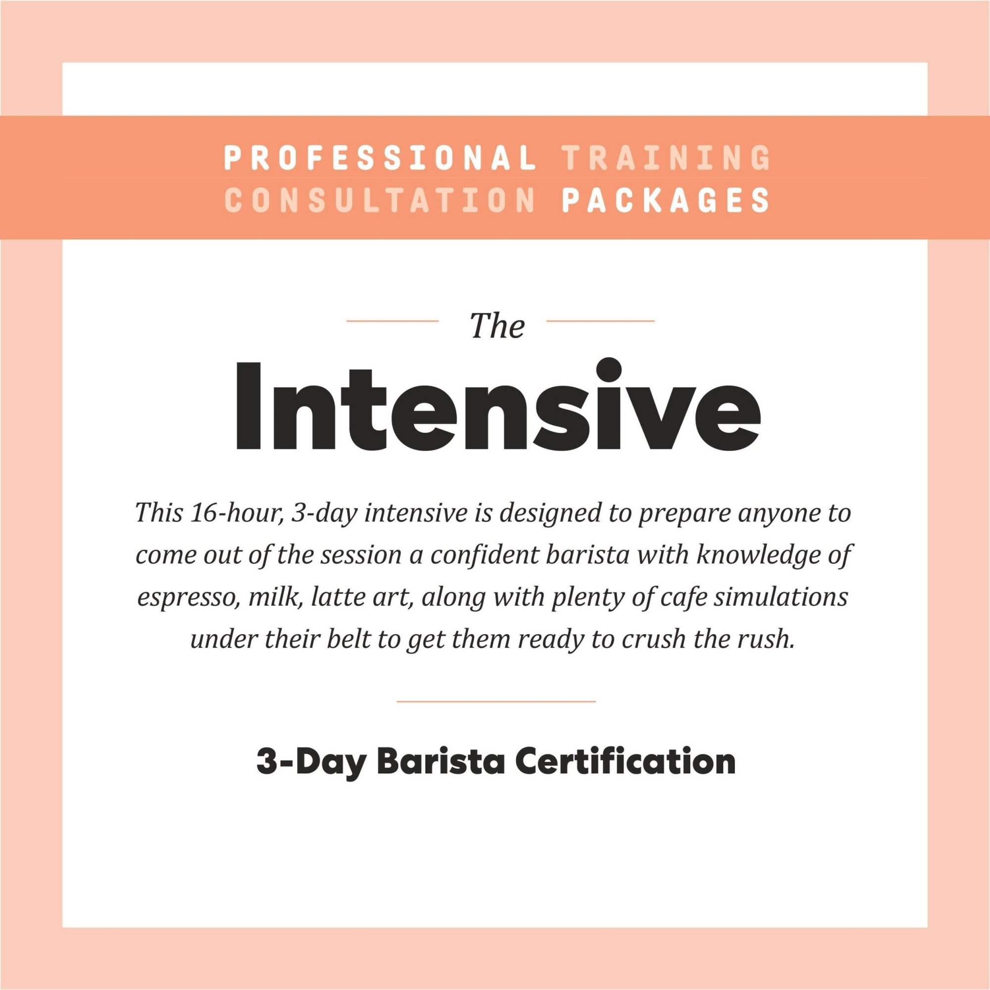The Intensive