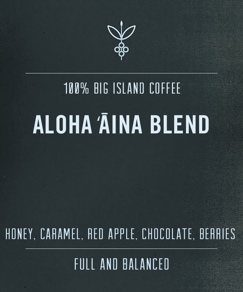 Aloha ʻAina Blend | Kona, Ka'u & Hamakua Blend