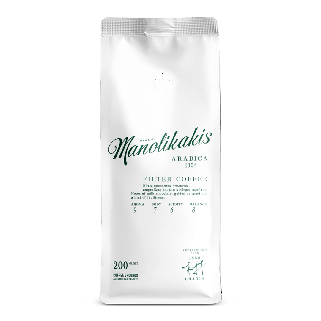 Oikos MANOLIKAKIS Filter coffee Grounds