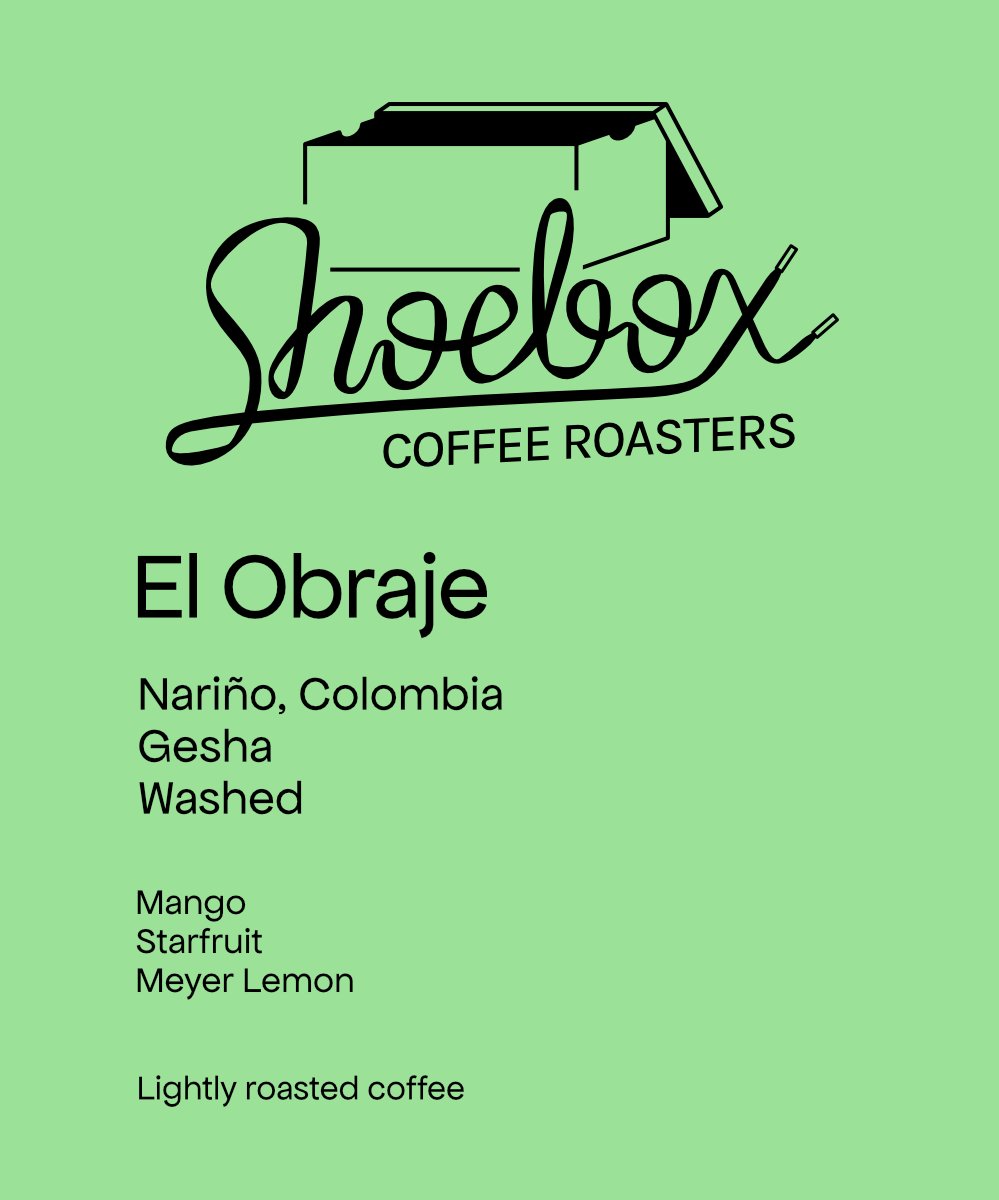 Colombia El Obraje Gesha Washed