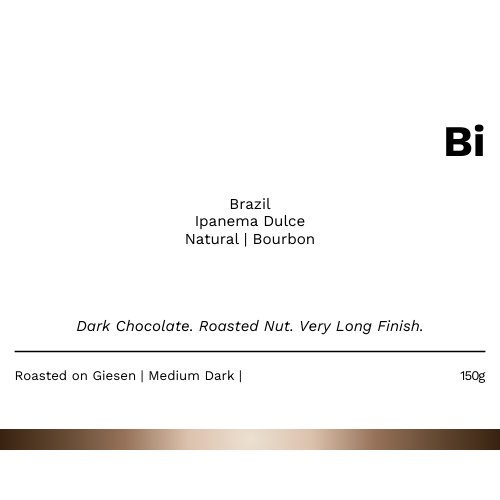 Bi - Brazil Ipanema Bourbon Medium Dark (SOE)