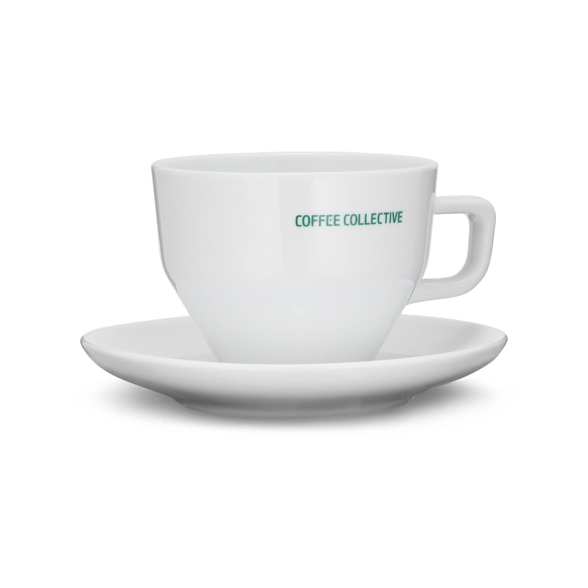 Large cup & saucer