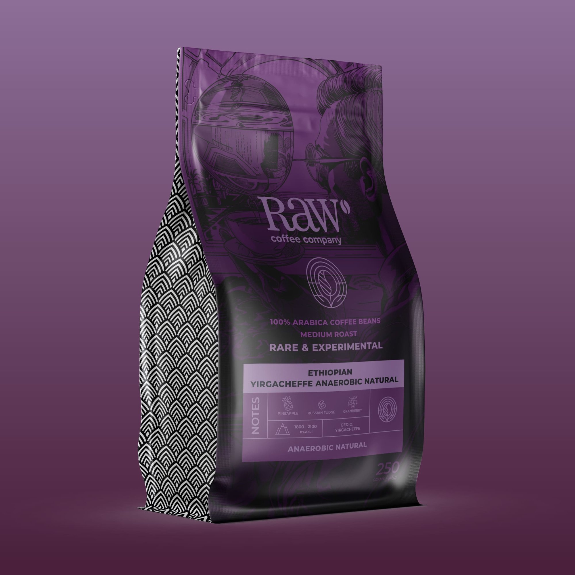 ETHIOPIAN YIRGACHEFFE ANAEROBIC NATURAL COFFEE