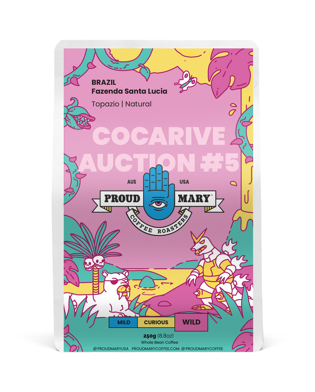 BRAZIL | Fazenda Santa Lucia - Cocarive Auction #5 | Topazio | Natural