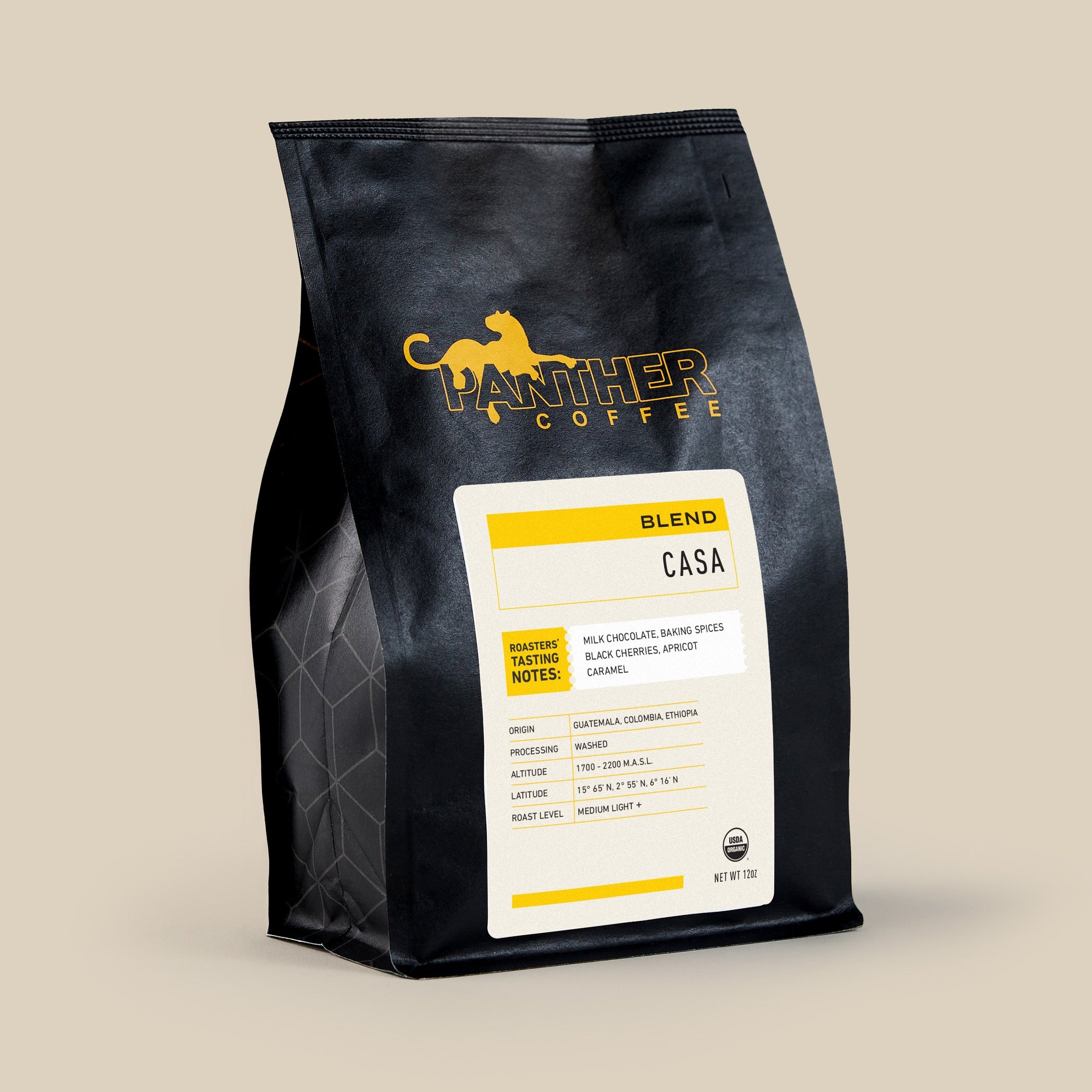 CASA - Panther Coffee Blend ··· (USDA ORGANIC) ···