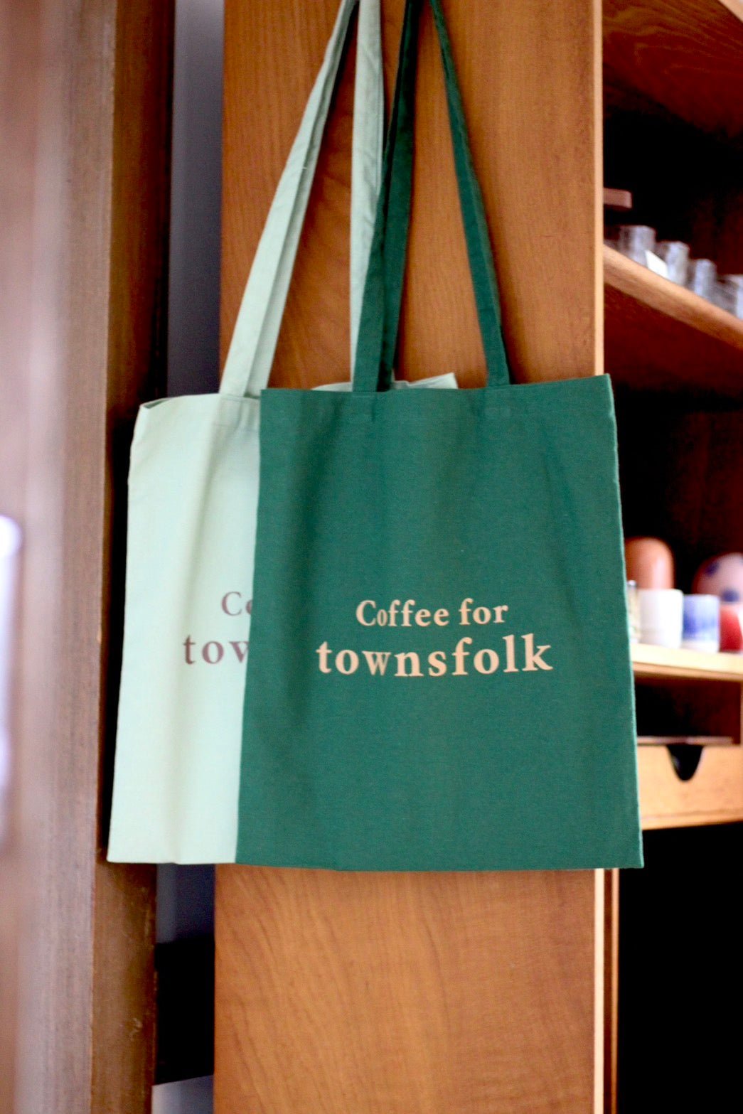 オリジナルトートバッグ "Coffee for townsfolk"