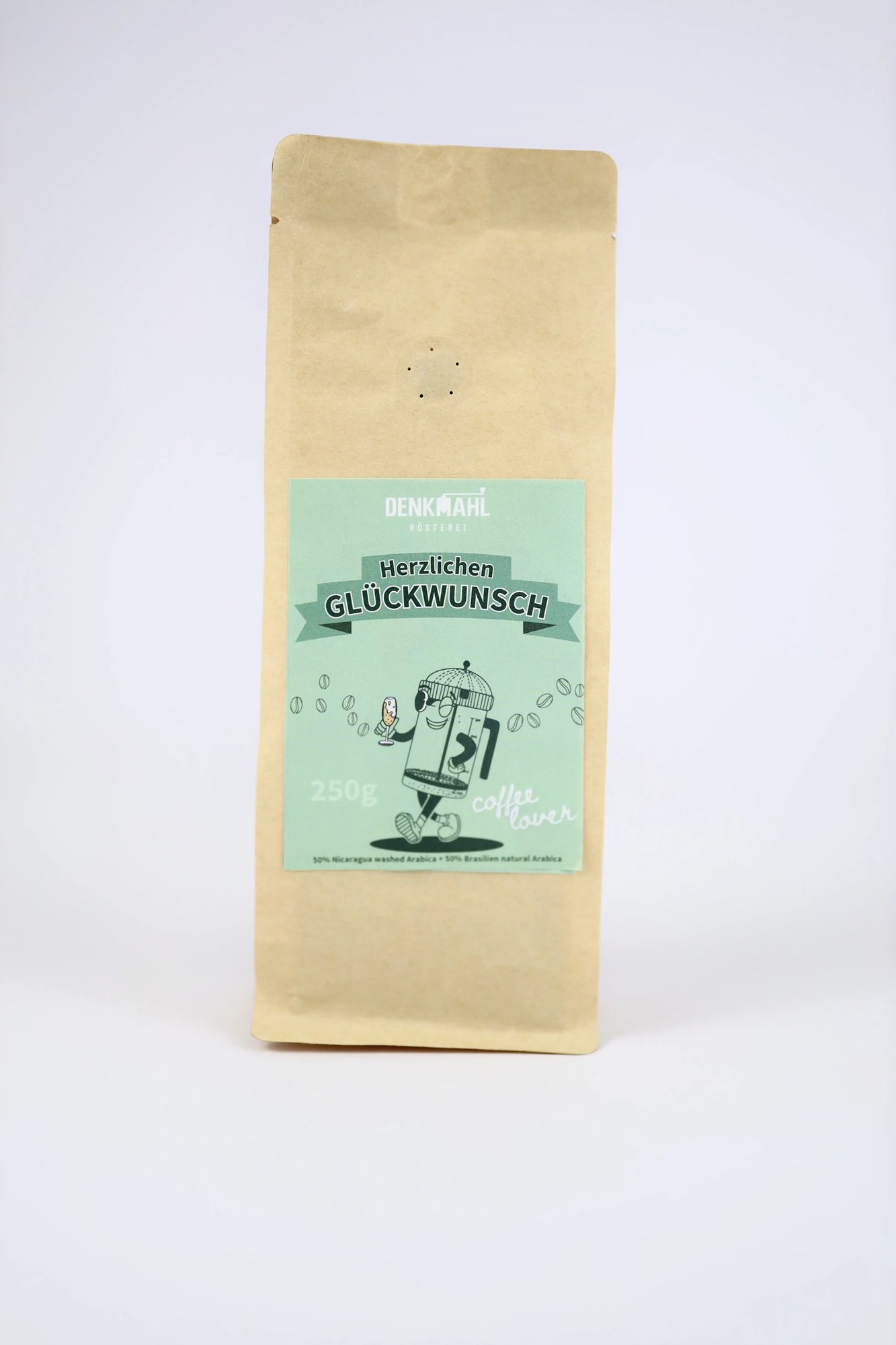 Herzlichen Glückwunsch - Kaffee