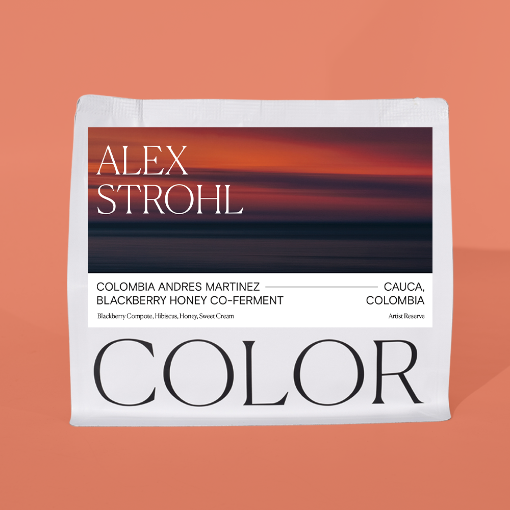 Artist Reserve: Colombia Andres Martinez - Honey Processed Blackberry Mosto Co-Ferment
