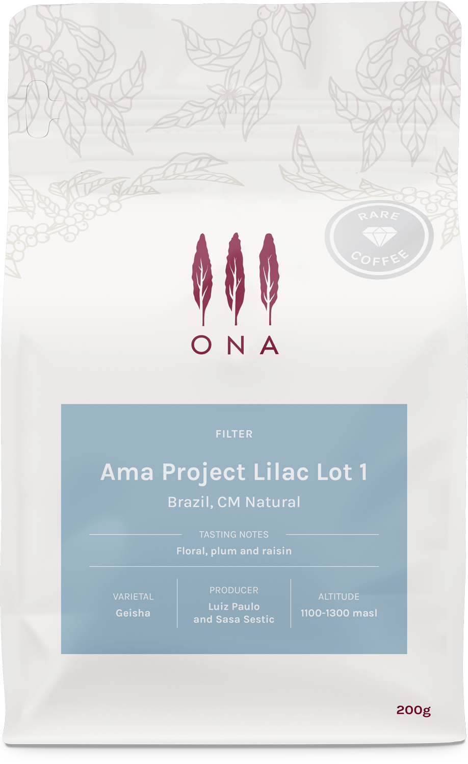 Ama Project Lilac Lot 1, Brazil, CM Natural