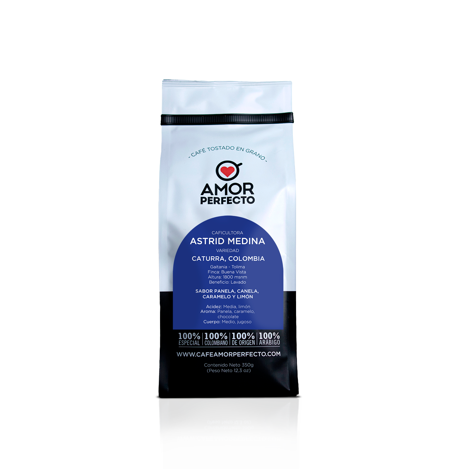 Café Astrid Medina Caturra Colombia Lavado 350 GR