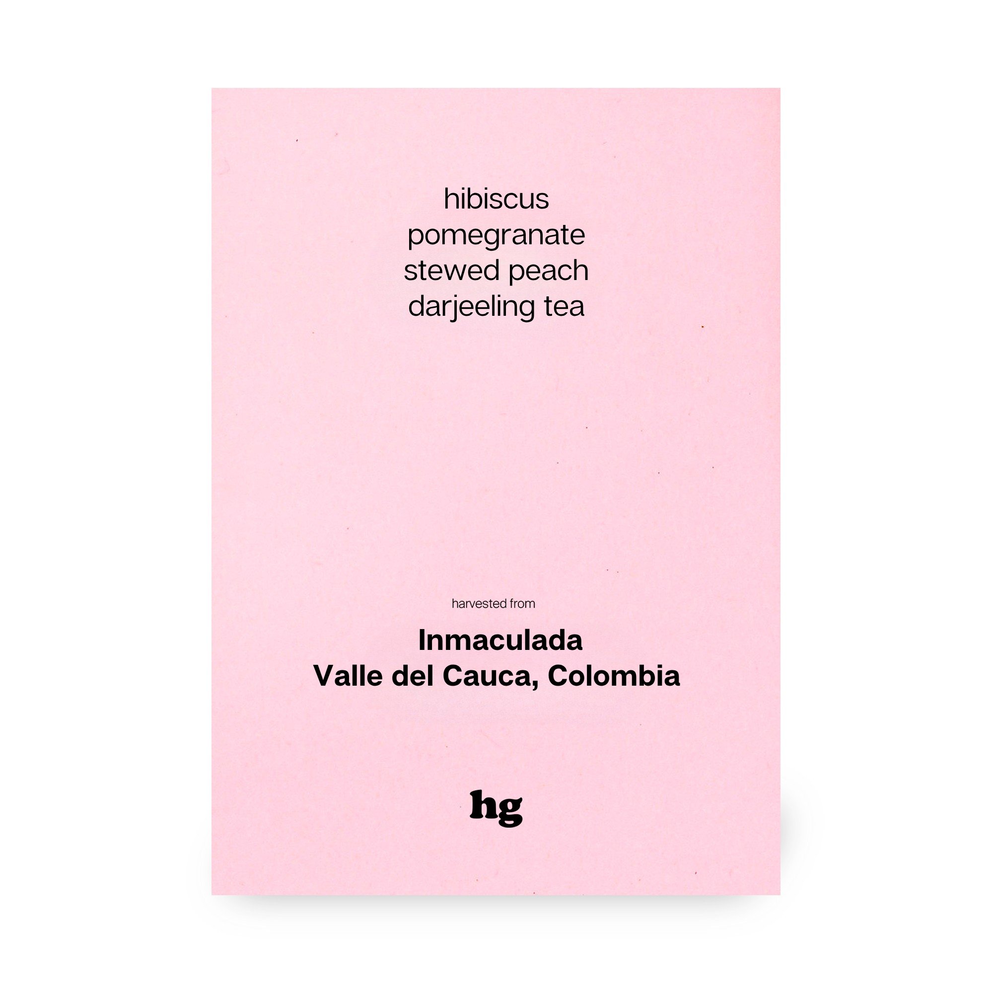Inmaculada, Gesha, Natural, Colombia