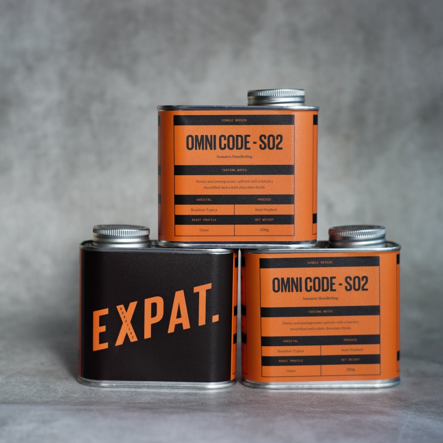 Coffee Beans Omni Code SO2 | Tin 200gr