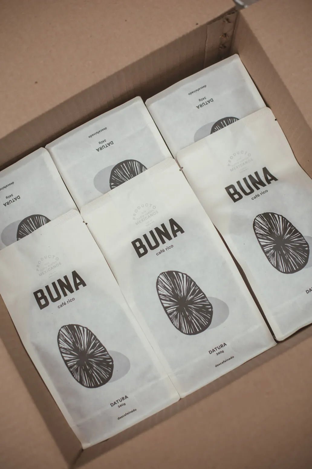 Caja de 12 Bolsas Café Datura de 340grs