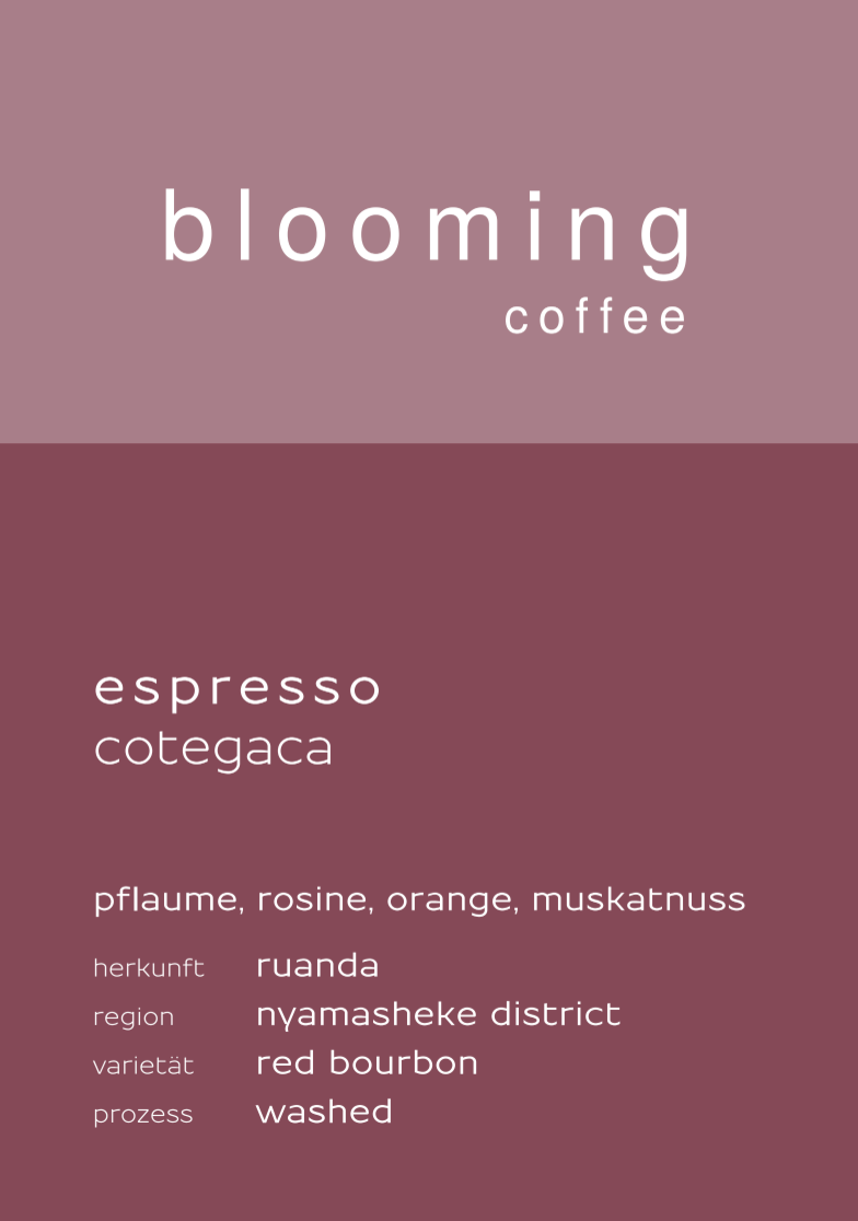 Espresso Cotegaca - Ruanda