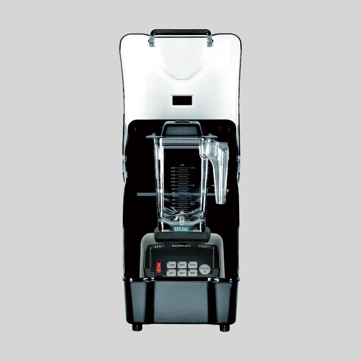JTC BLENDER WITH SHIELD - BLACK
