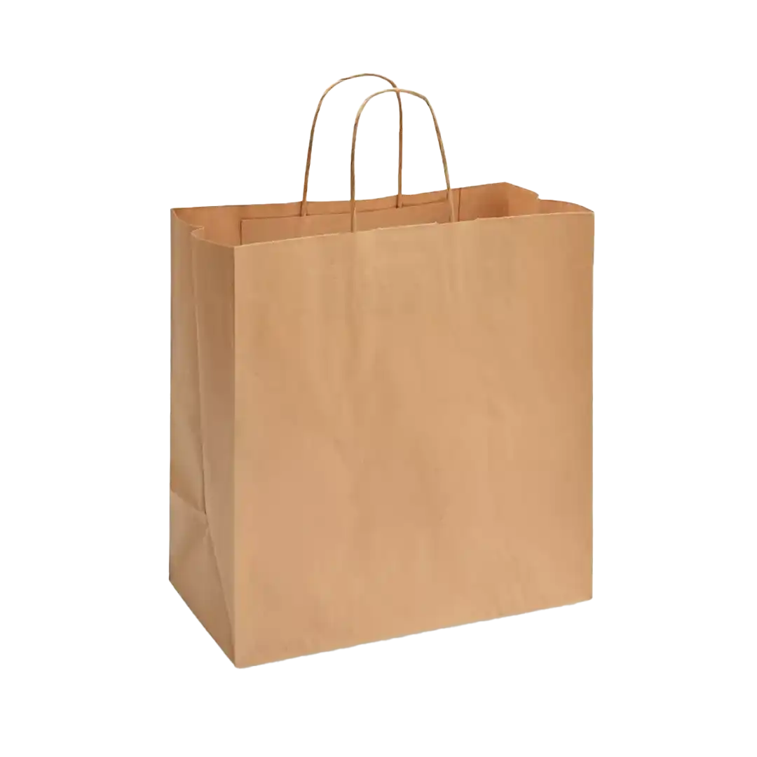 Karat Paper Bag with Twisted Handles
