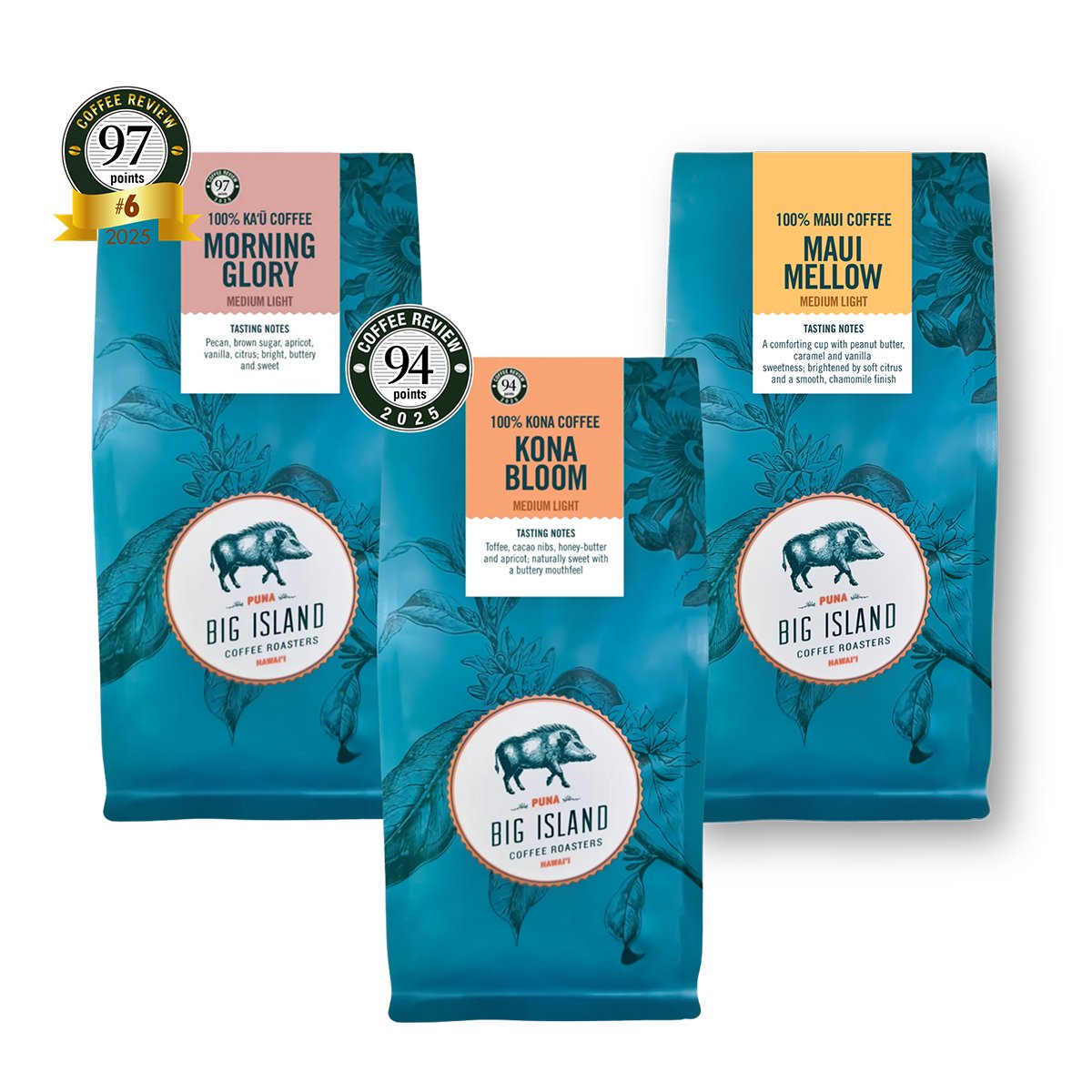 Bright & Sweet Hawaiian Coffee Collection