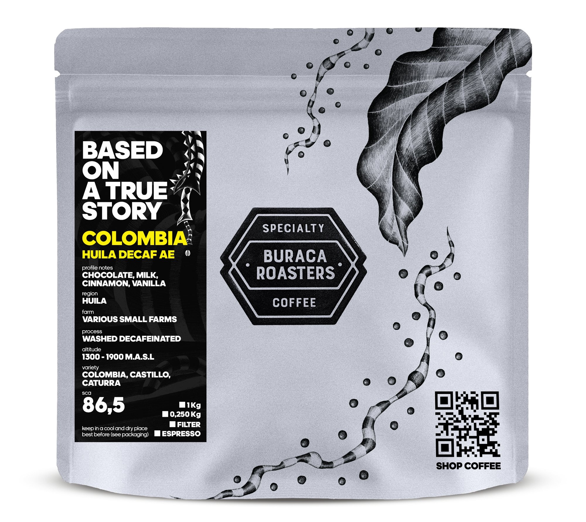 Colombia - Huila Decaf AE