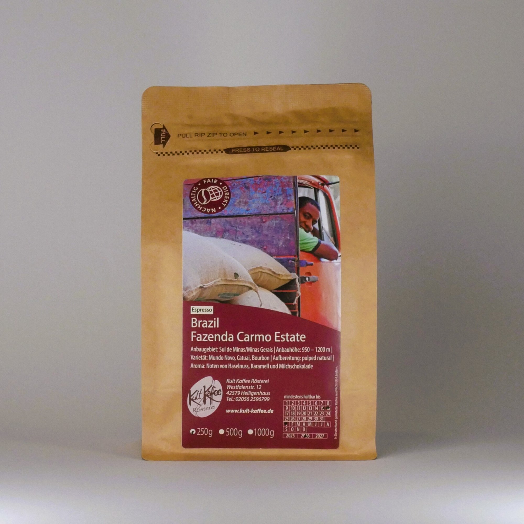 Espresso Brazil Carmo Estate