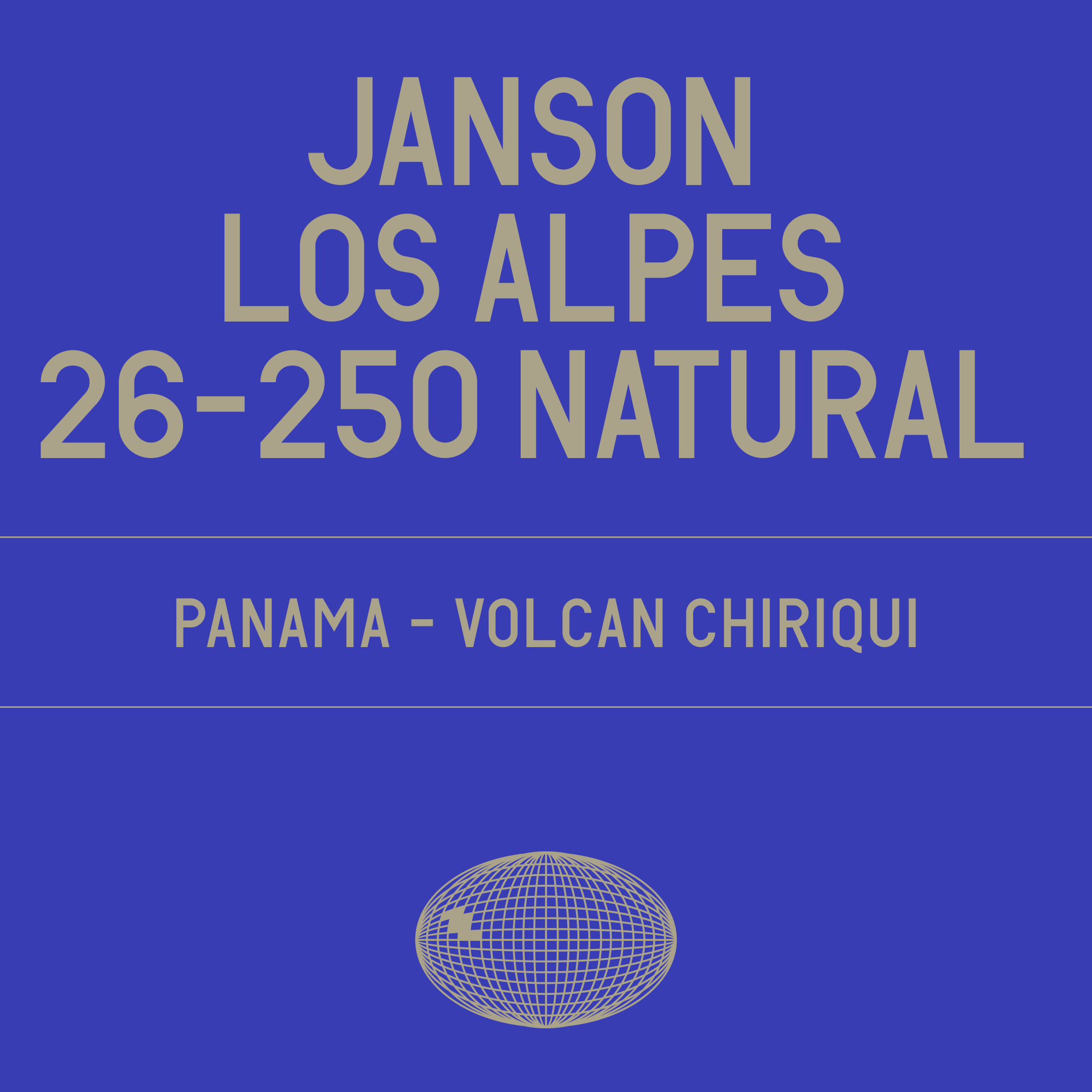 Janson Los Alpes 26-250 Gesha Natural