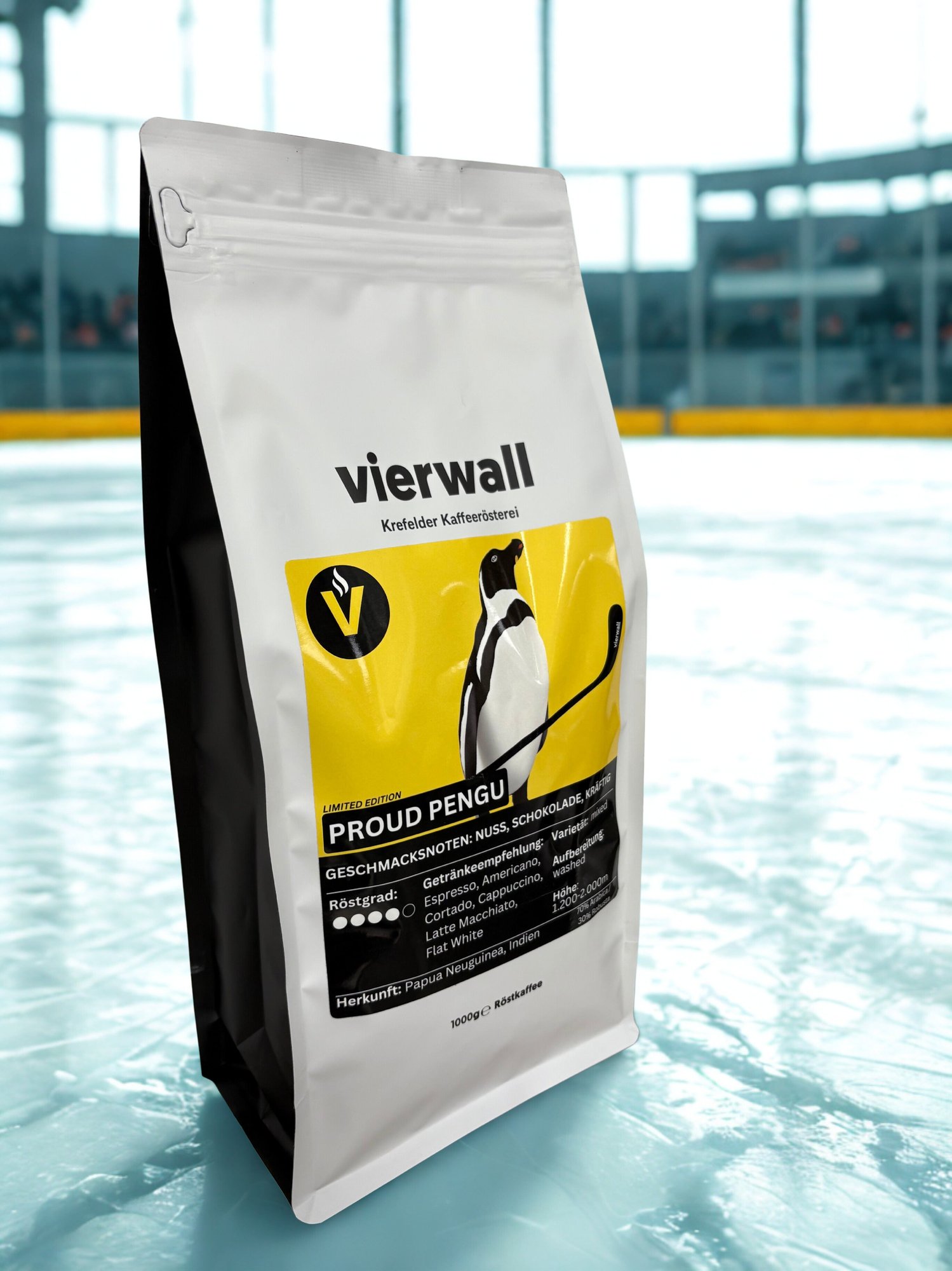 Proud Pengu - Espresso für Eishockey-Fans | vierwall
